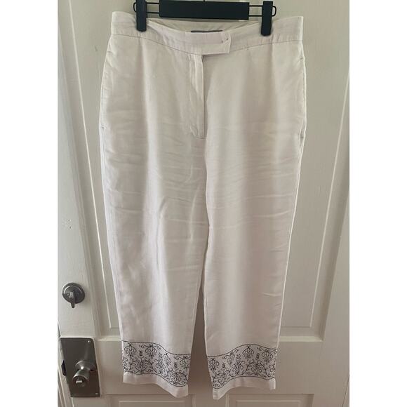 Carroll Reed Pants - Women’s Carroll Reed Size 10 White Lining Capris